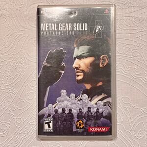Metal Gear Solid Portable Ops Plus for Sony PSP CiB